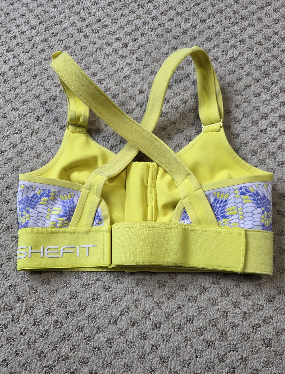 Shefit Kryptek Yellow Crossback Sports Bra